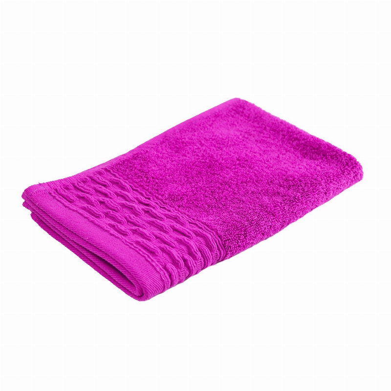 Рушник махровий GM Textile 30х50см Polosa 500г/м2 (Бузковий)